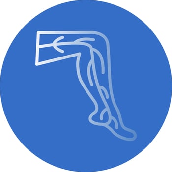 Veins Vector Icon Design