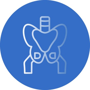 Pelvis Vector Icon Design