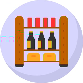 Shelves Vector Icon Design