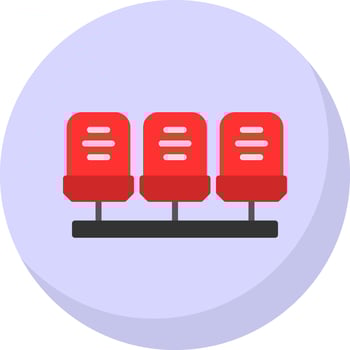 Grandstand Vector Icon Design