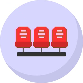 Seating Vector Icon Design