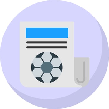 Newspaper Vector Icon Design