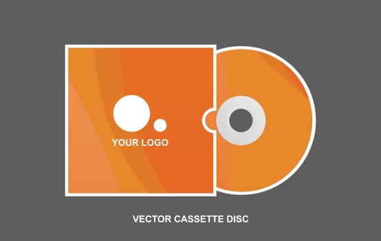 Best quality CD cassette vector