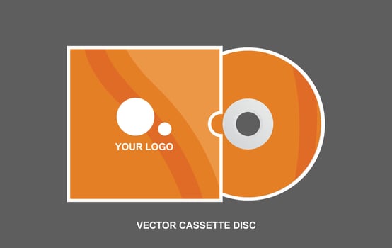 Best quality CD cassette vector