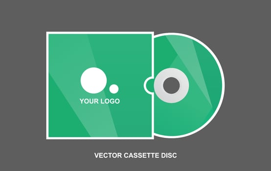Best quality CD cassette vector