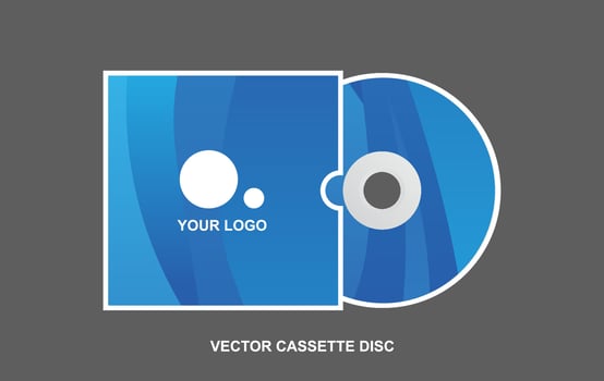 Best quality CD cassette vector