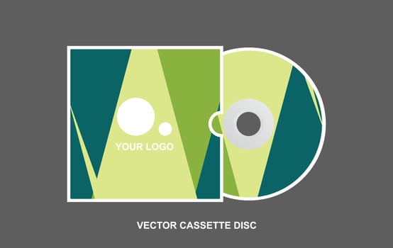 Best quality CD cassette vector