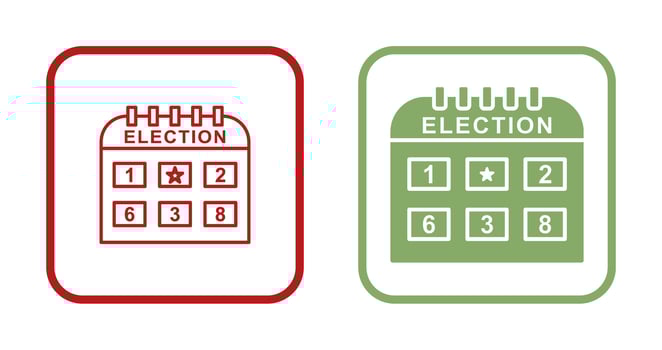 Election Day Vector Icon
