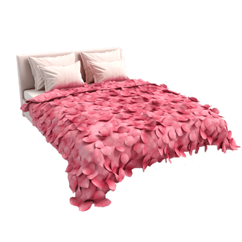 marriage bed aesthetic png