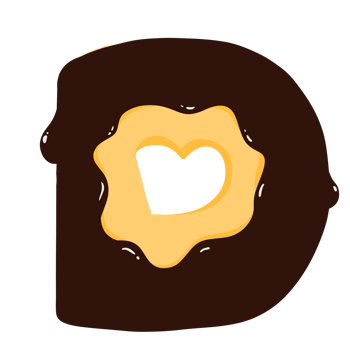 melting chocolate alphabet cookies png