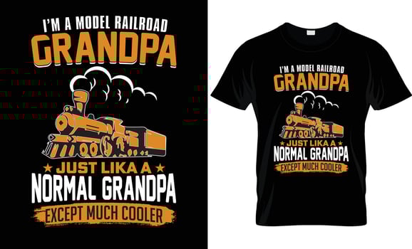 A t - shirt that says'i'm a world grandpa. Grandpa t shirt design. vector