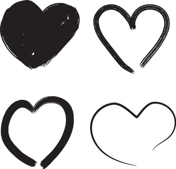 Bauhaus paint strokes for celebration decoration design. vector