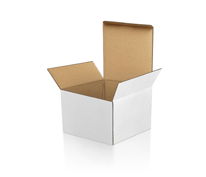 Open Empty Cardboard Box, transparent background png