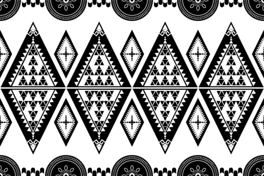 Ethnic geometric seamless pattern. Design for fabric, clothes, decorative paper, wrapping, embroidery, illustration, vector, tribal patter vector