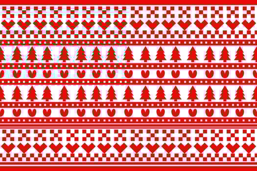 geometric Christmas pattern. vector