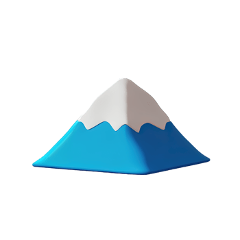 Mountain 3D Illustration png
