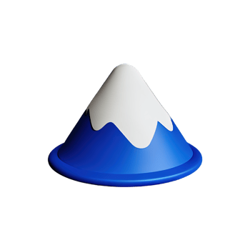 Mountain 3D Illustration png