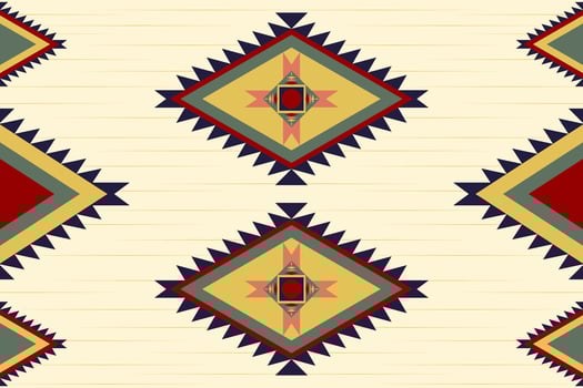 geometric ethnic pattern Can be used in fabric design for background, wallpaper, carpet, textile, clothing, wrapping, decorative paper, embroidery illustration vector. vector