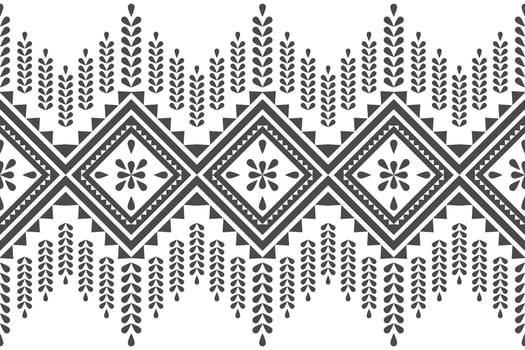 geometric ethnic pattern Can be used in fabric design for background, wallpaper, carpet, textile, clothing, wrapping, decorative paper, embroidery illustration vector. vector