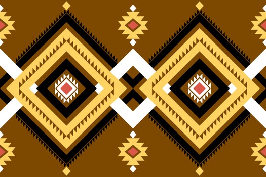 geometric ethnic pattern Can be used in fabric design for background, wallpaper, carpet, textile, clothing, wrapping, decorative paper, embroidery illustration vector. vector