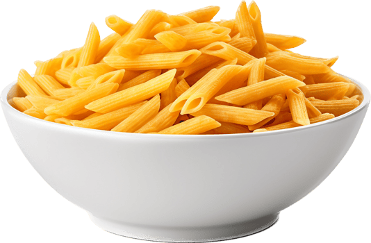 Penne with AI generated. png