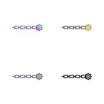 Unique Link Sales Vector Icon