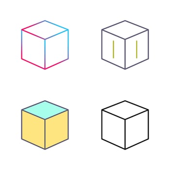Cubic Design Vector Icon