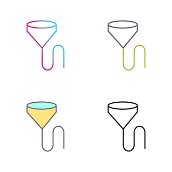 Unique Beer Bong Vector Icon