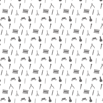 Background with tool for manicure design. png