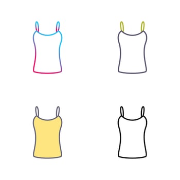 Ladies Vest Vector Icon