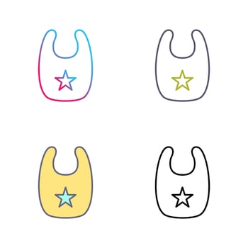 Bib Vector Icon