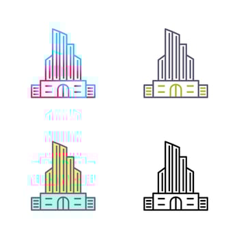 Office Building Vector Icon
