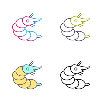 Shrimp Vector Icon