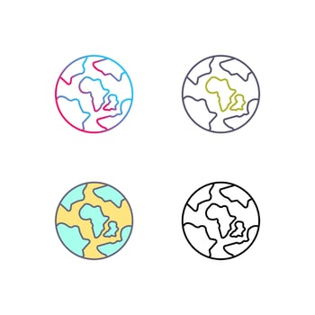 Earth Vector Icon