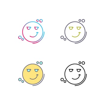 Smirk Vector Icon