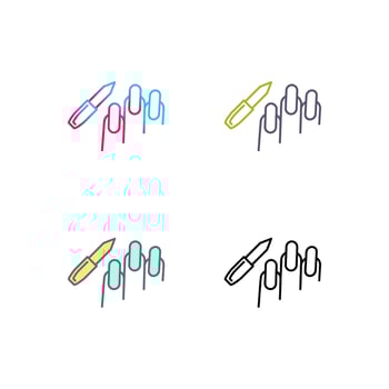 Manicure Vector Icon