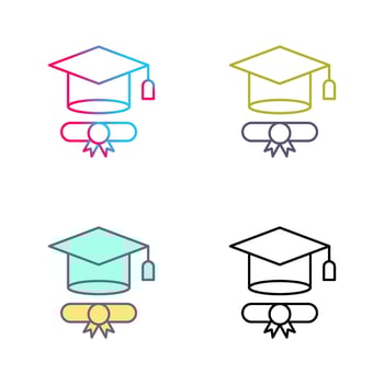 Graduation Hat Vector Icon