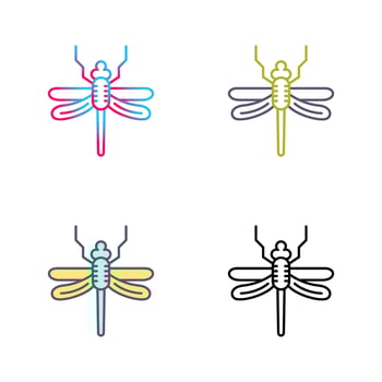 Dragonfly Vector Icon