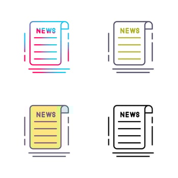 News Vector Icon