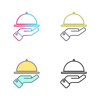 Waiter Vector Icon