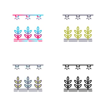 Irrigation System Vector Icon