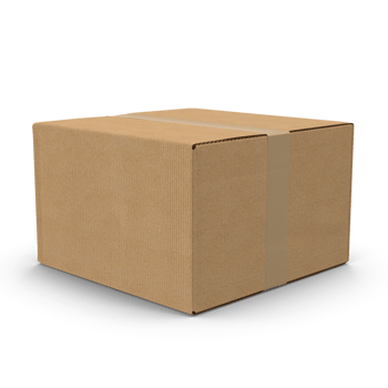 Kraft Cardboard Box png