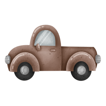 Classic pickup truck png