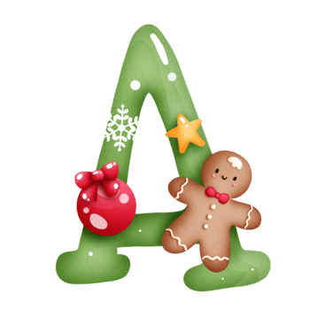 Xmas alphabet a png