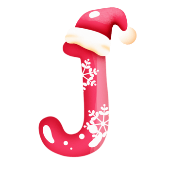 Xmas alphabet j png