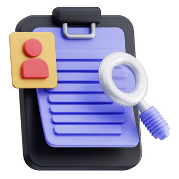 Police Investigative Tools 3D Illustration png