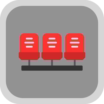 Grandstand Vector Icon Design