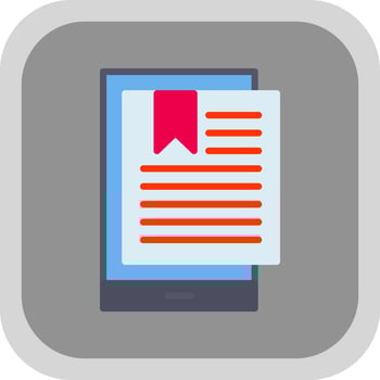 Bookmark Vector Icon Design