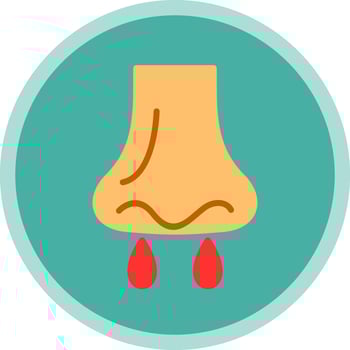 Nose Vector Icon Design