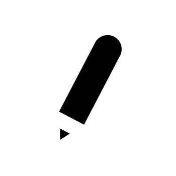 Black Pencil Design for web or mobile app png